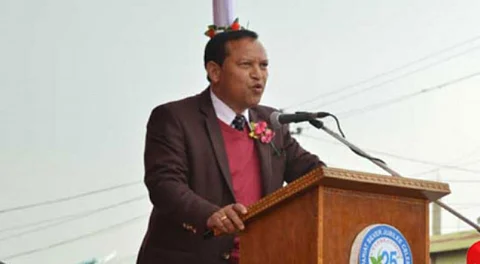 Meghalaya Fisheries Minister Comingone Ymbon Visits Ri-Bhoi District