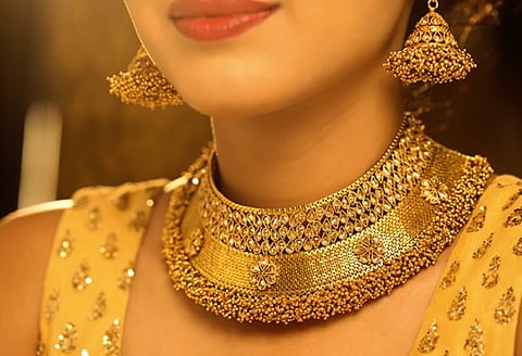 Designed by me as per my choice-Customised Gold jewellery