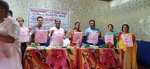 Students of Netaji Vidya Bhavan High School Advised To Avoid Use of Plastics