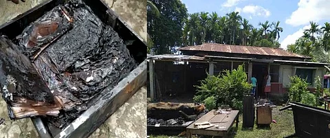 Man in Kheroni loses all valid NRC related documents after fire broke out in his residence