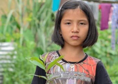 CM appoints nine-year-old girl green ambassador of Manipur who cried over trees being cut down