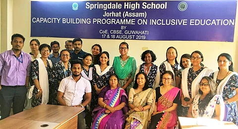 Capacity-building programme on inclusive education at Springdale High School, Jorhat