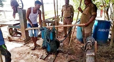 Two illegal sawmill machines seized at Kampur in Nagaon