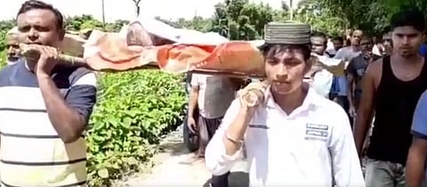 Communal Harmony at its best: Muslim society in Rangiya performs Hindu man's funeral rites