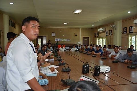 NCHAC CEM Debolal Gorlosa reviews Jal Shakti Abhiyan in Dima Hasao