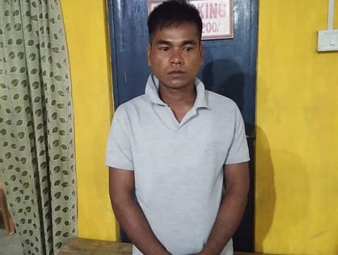 DNLA linkman detained at Langting by Karbi Anglong Police and 11 Assam Rifles