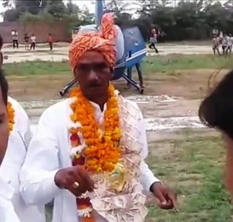 60-year-old Kude Ram dreamt of chopper for 40 years, finally rides one on retirement day