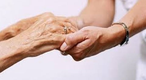 Mother, Son from Mysore on a Mission “Never Abandon your Parents”