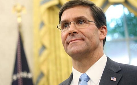 Pentagon Chief Mark Esper Accuses China of Military Aggression