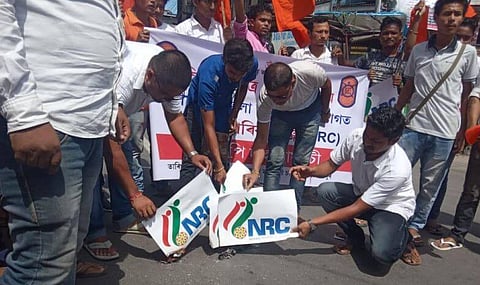 Protests against NRC Final List continue, August 31 declared as ‘Black Day’