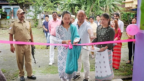 Mitali Namchoom Inaugurated 24-hour Childline Roing At Mayu