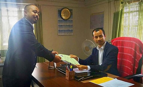 Balajiedkupar Synrem Files Shella By-Poll Nomination Papers