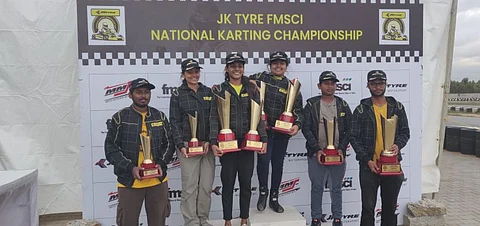 Faridabad's Muskan Jubbal Wins Karting Slalom Title