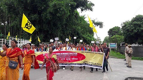 ABSU, PJACBM Rally for Separate Bodoland State in Udalguri