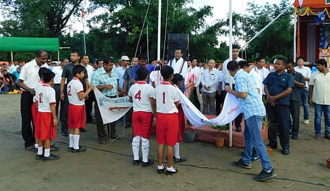 Bidhayak Cup Gramya Krira Mahotsav Kicks off in Dhakuakhana