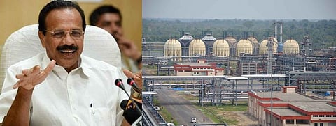 Union Minister DV Sadananda Gowda lays foundation stone for HPG 2nd Stage Plant at BCPL