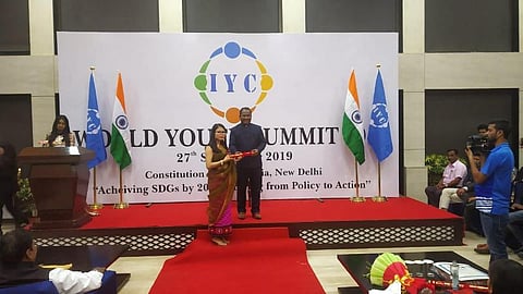 Monika Devi Ingudam honoured with ‘Youth Icon’ award at World Youth Summit