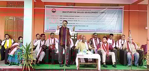 Chandra Mohan Patowary Inaugurated Skilled Development Centre in Haflong