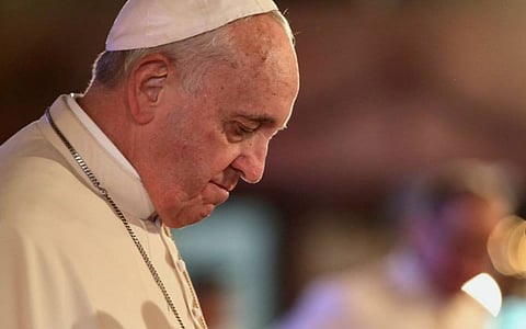 Pope Francis Accuses His Critics of Stabbing Him in Back