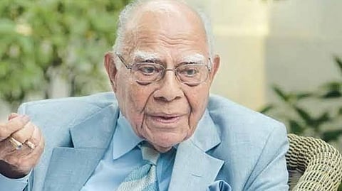 Jagdish Mukhi, Sarbananda Sonowal Condole Demise of Ram Jethmalani