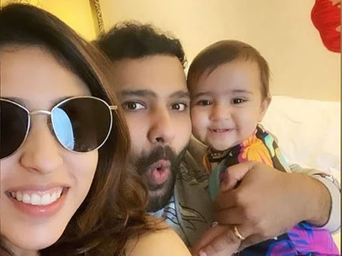 Yuzvendra Chahal’s Light banter with Rohit Sharma's Wife