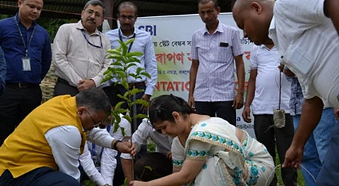 State Bank of India (SBI) Adopts Nasatra Village of Barpeta District