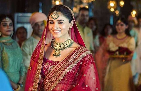 Actress Alia Bhatt Experiences her ‘Dulhan Wali Feeling’