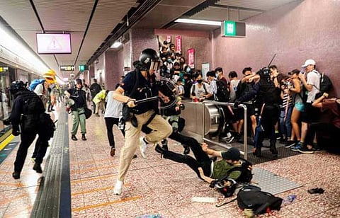 40 People were Arrested After Chaos in Metro Station