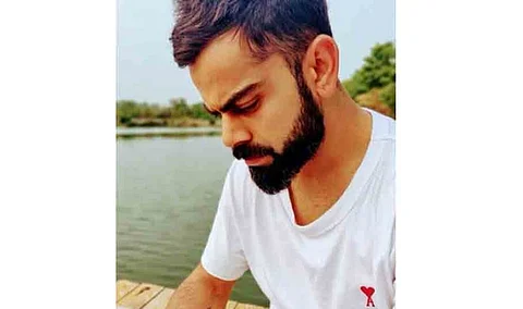 Virat Kohli flaunts Anushka Sharma’s initials on t-shirt