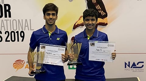 Ayan,Tasnim Win title in Dubai Junior International Series