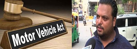 Man in Delhi fined for Rs 23K for violating traffic rules with 15k Scooty