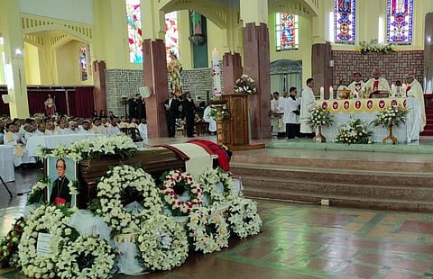 Archbishop Jala laid to rest at Shillong cathedral