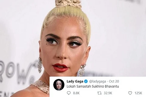 Lady Gaga Surprises Indian Fans By Tweeting Sanskrit Mantra