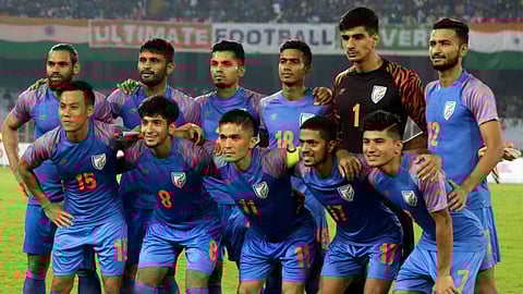 Indian Football Team Slips its Place to 106 in FIFA Rankings