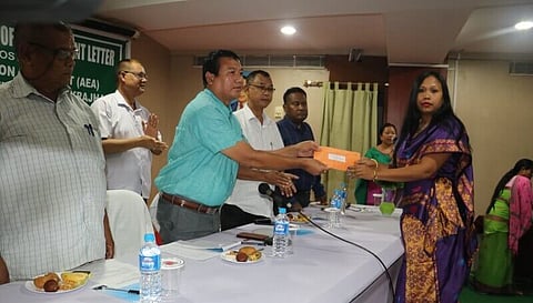 Appointment Letters distributed To AEA At BTC Secretariat Conference Hall