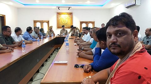 DGP Kuladhar Saikia Interacts with Golaghat public