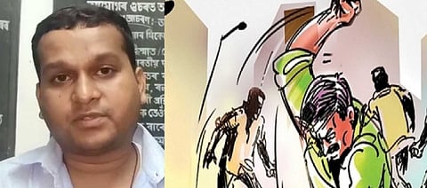 Two bike borne miscreants attack Doctor and his Family in Dhekiajuli on Vijaya Dashami
