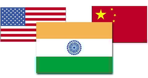 Negotiating the US-China-India Trijunction