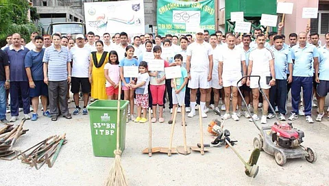 Swachta hi Seva Campaign Concludes at ITBP, Guwahati