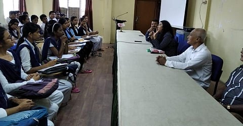 Interaction With World Bank Official At Dikhowmukh College in Sivasagar