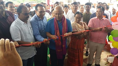 Hagrama Mohilary inaugurated Cooperative Societies Building At Chirang