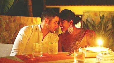 Priyanka Chopra, Nick Jonas Celebrate their first Diwali