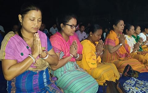 Special Mass Prayer held for Former BSS President Brajendra Kr Brahma