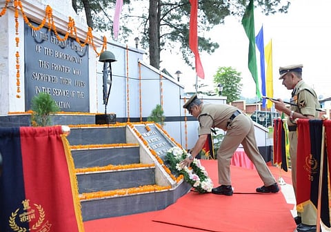 BSF Meghalaya Frontier observes Police Commemoration Day