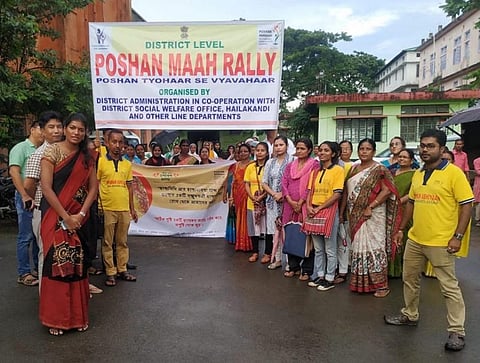 Poshan Maah turns out to be huge success in Hailakandi district