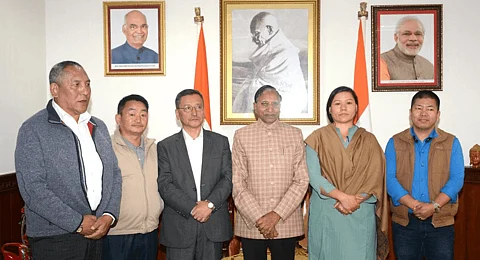 SDF Submits Memorandum To Governor Seeking Intervention In Sikkim Bypoll Violence
