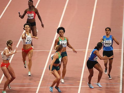 Indian Relay Team Finishes 7th at World Athletics Championships in Doha