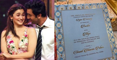 Ranbir-Alia’s Fake Wedding Card Goes Viral on Social Media
