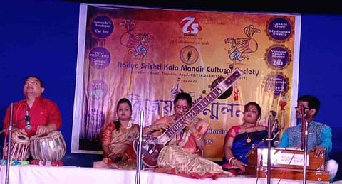 Bijoya Sammelan Organized at Durgabi Auditorium, Tinsukia