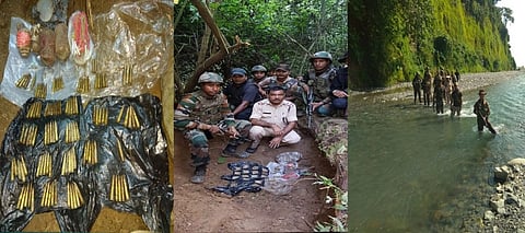 Huge amount of ammunition and explosives unearthed in Chirang